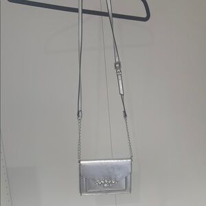 Elegant Silver Crossbody Bag